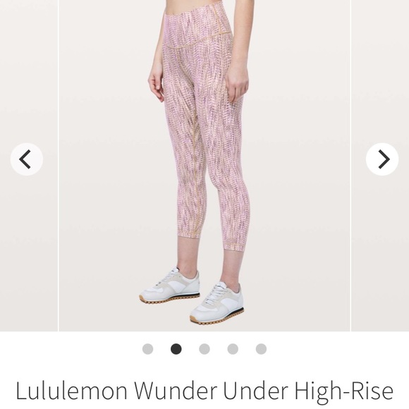 Lululemon Wunder Under Leggings - Picture 4 of 6